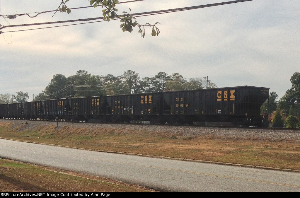 CSXT 806694 at the tail end